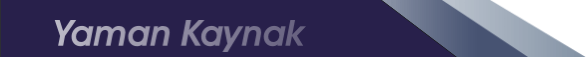YAMAN KAYNAK MAK. ELK. �TH.�HR. SAN. VE T�C. LTD.�T�.